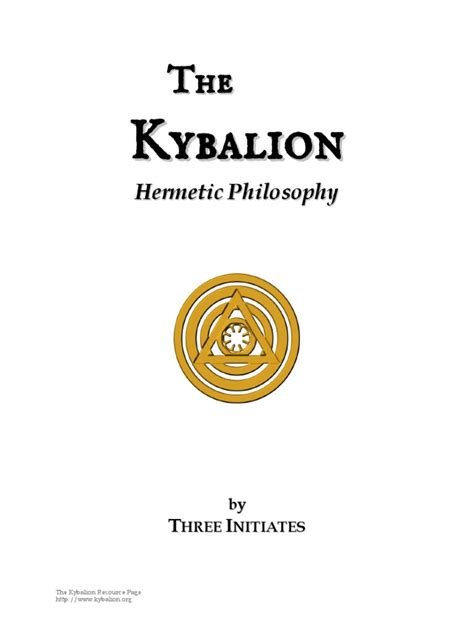 kybalion pdf free download.